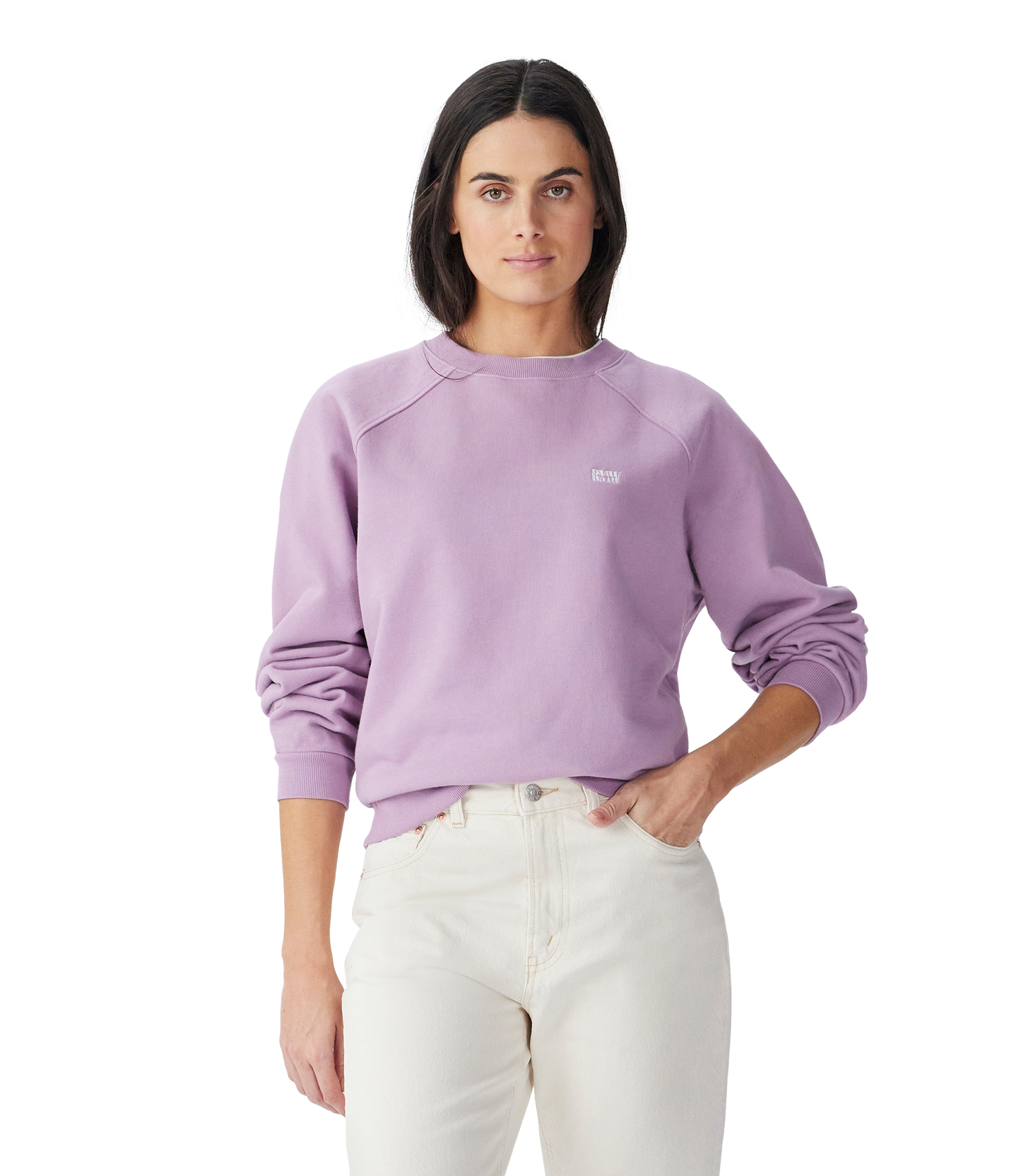 R.M. Williams Heritage Easy Crew in Lilac