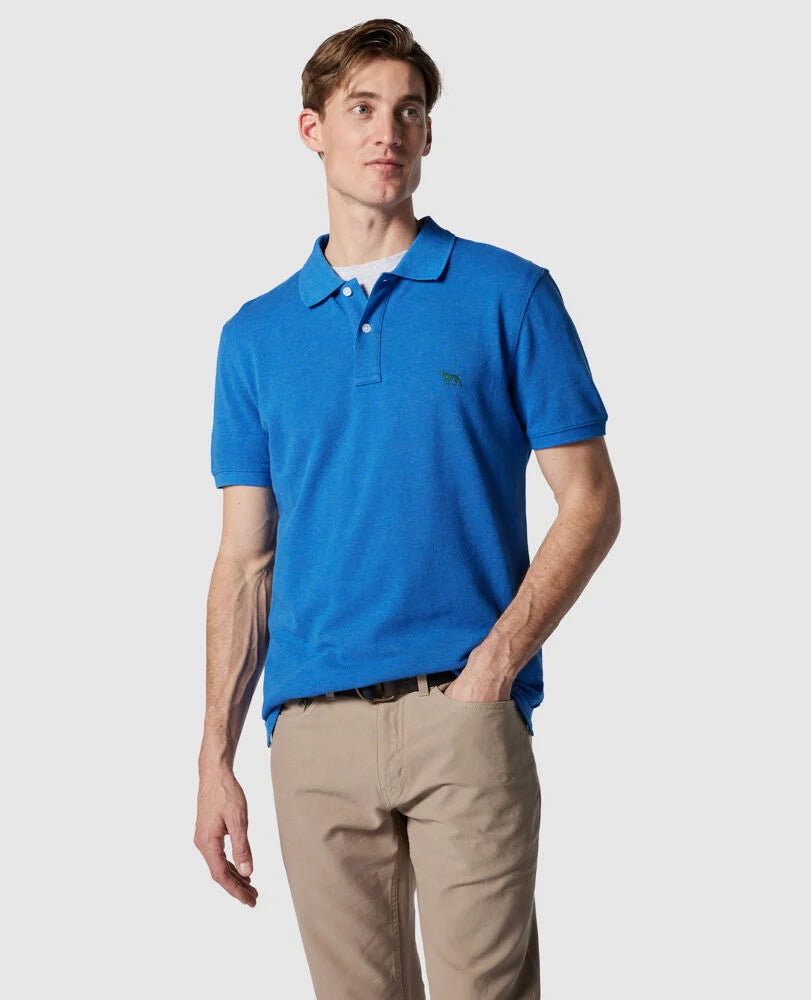 Rodd & Gunn, The Gunn Polo in Lapis (Lapis)