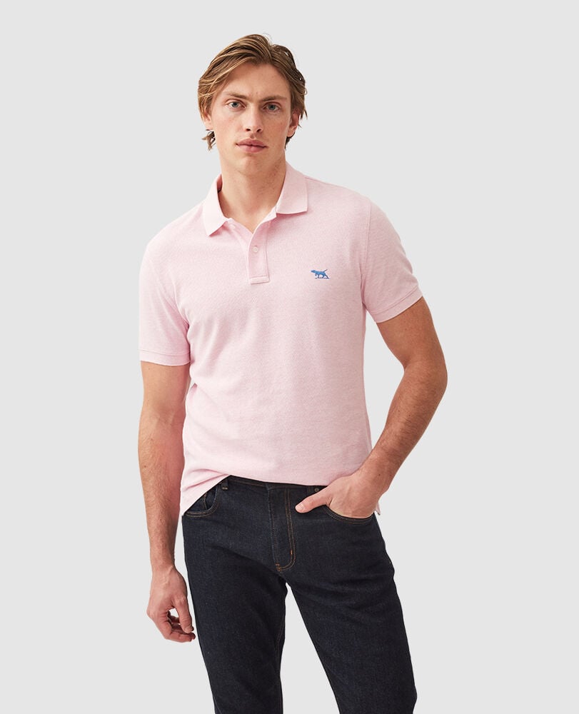 Rodd & Gunn The Gunn Polo - Rose Water