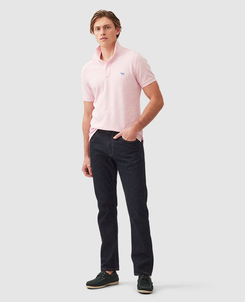 Rodd & Gunn The Gunn Polo - Rose Water