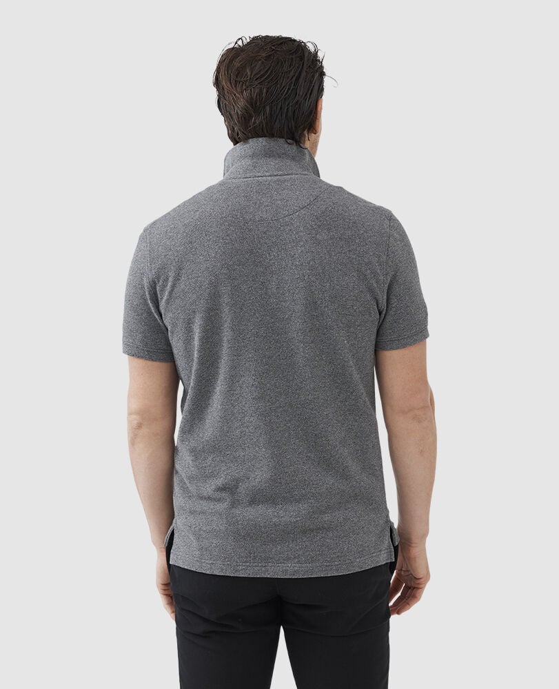 Rodd & Gunn, The Gunn Polo in Tungsten (Tungsten)