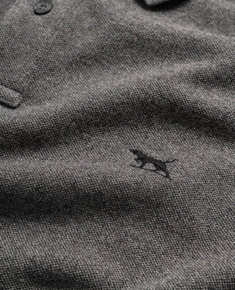 Rodd & Gunn, The Gunn Polo in Tungsten (Tungsten)