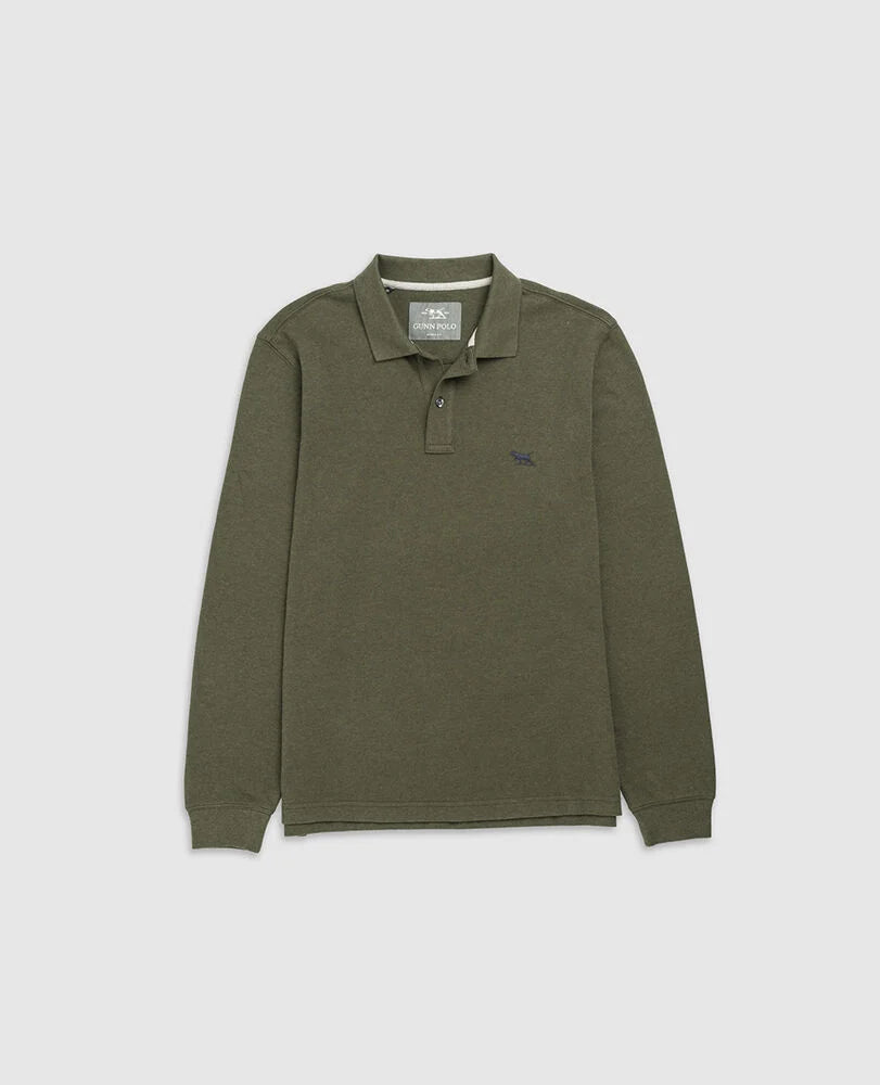 Rodd & Gunn, Gunn Polo Longsleeve - (Army)