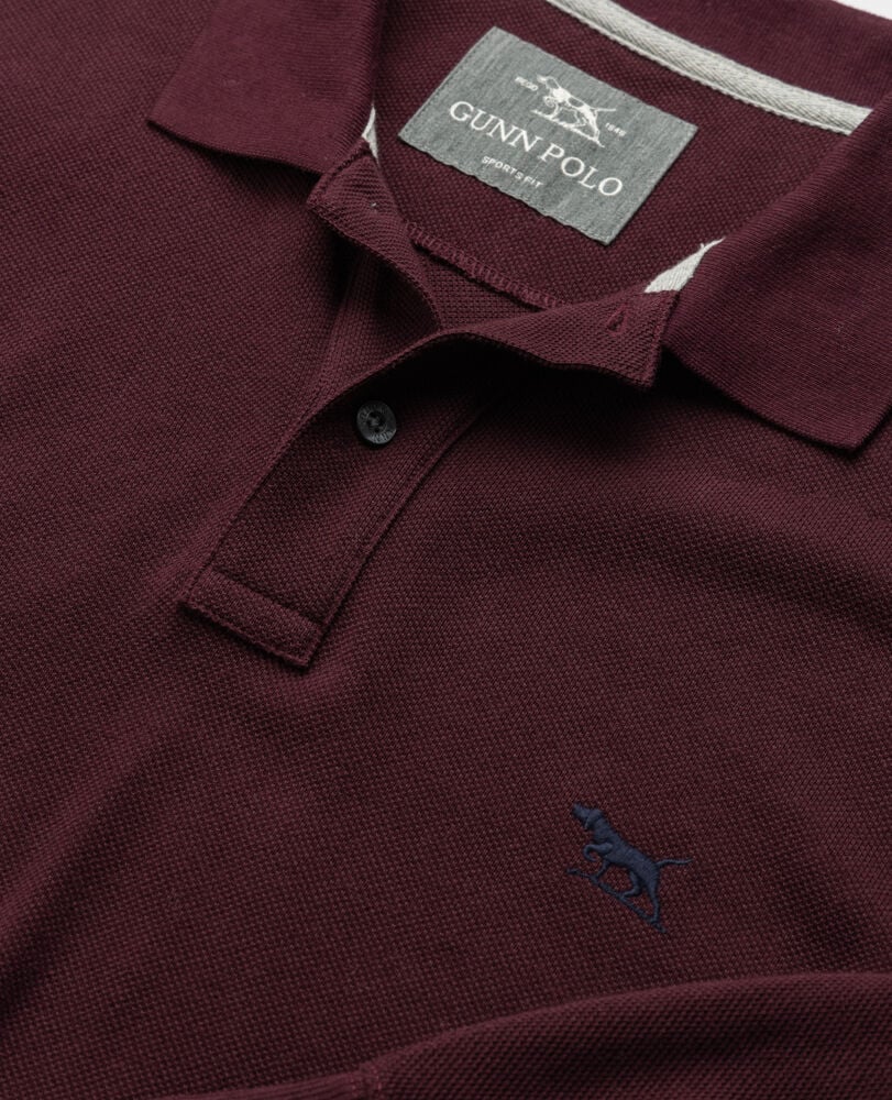 Rodd & Gunn, the LS Gunn Polo in Black Fig