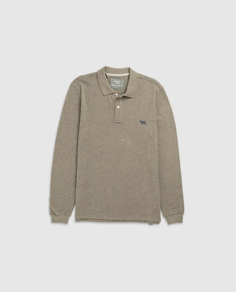 Rodd & Gunn, Gunn Polo Longsleeve - (Latte)
