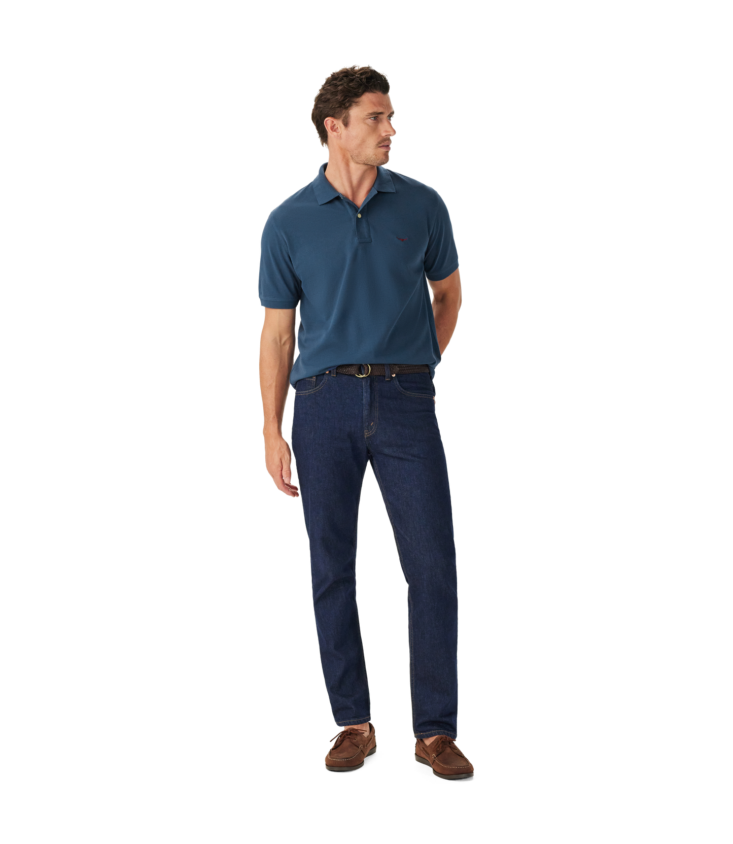 R.M. Williams, the Rod Polo in Ensign Blue