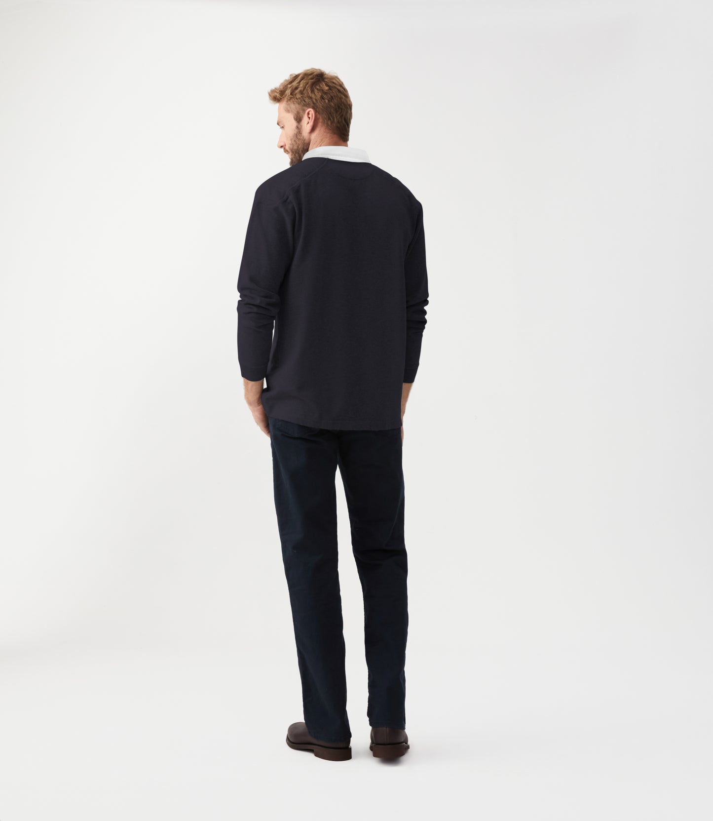 R.M. Williams Classic RMW Rugby in Navy