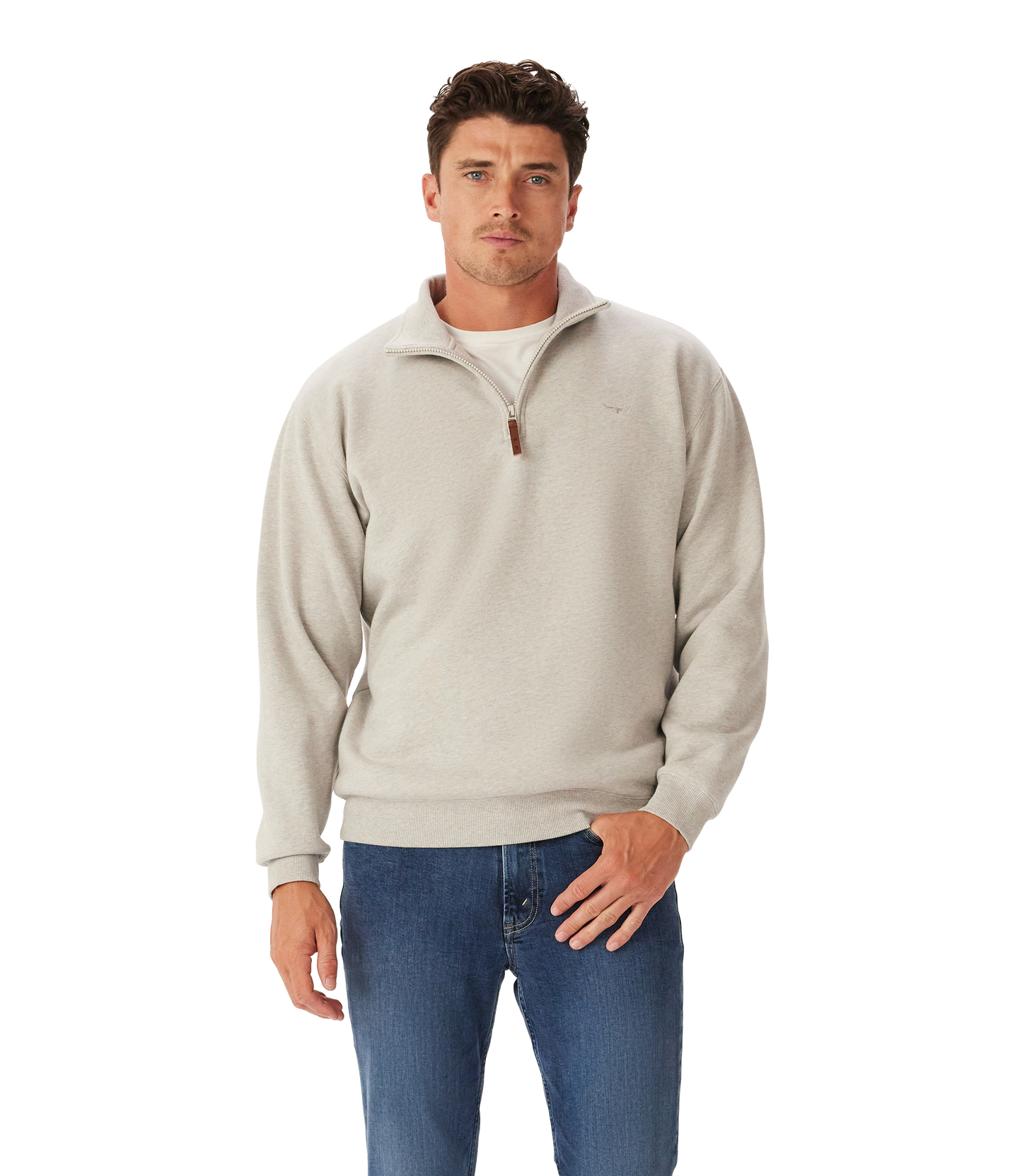 R.M. Williams Mulyungarie 1/4 Zip Sweatshirt