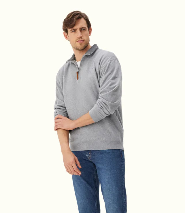 R.M. Williams, Mulyungarie Sweatshirt - (Grey Marle)