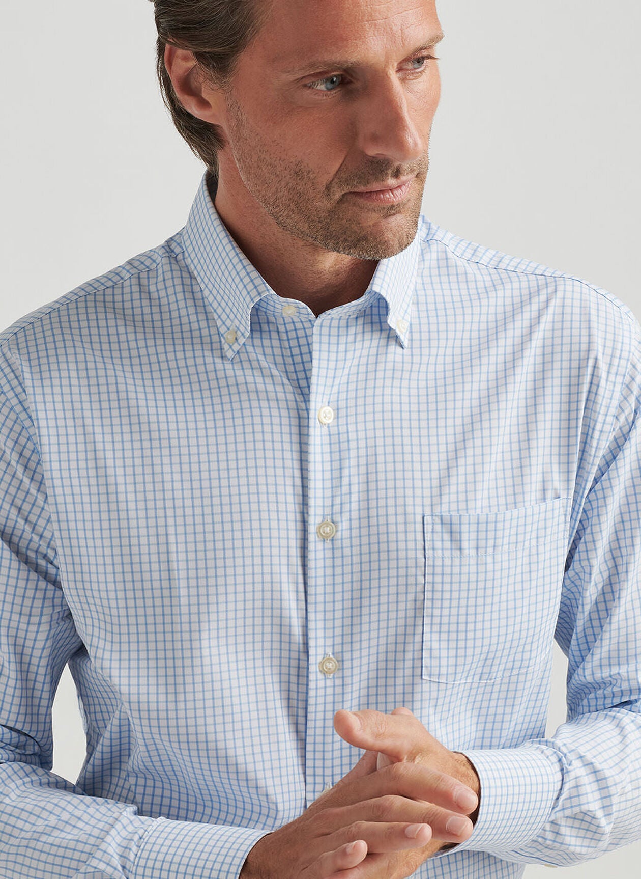 Peter Millar, The Hanford Performance Twill Sport Shirt