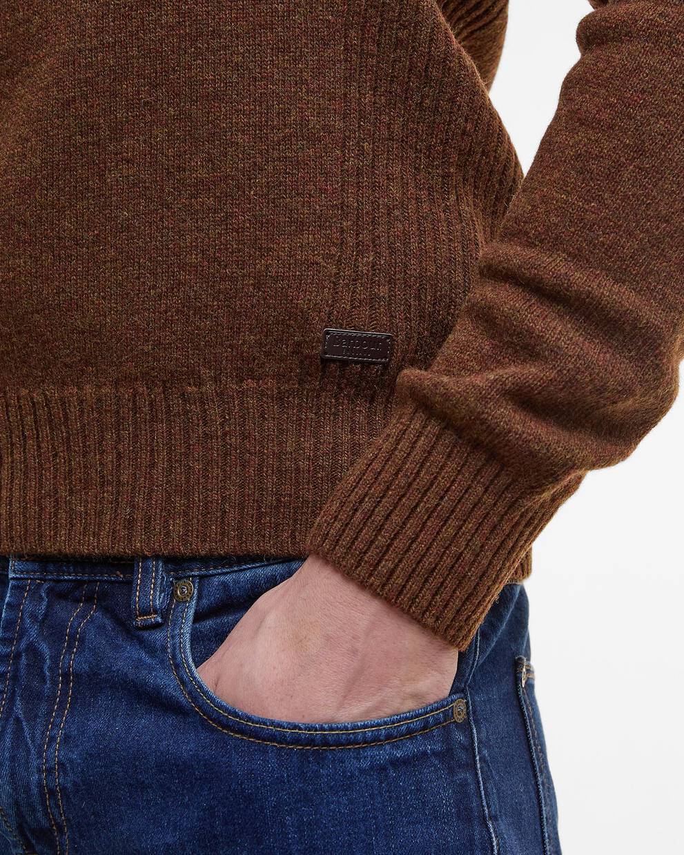 Barbour Nelson Essential Half Zip Knitted Jumper