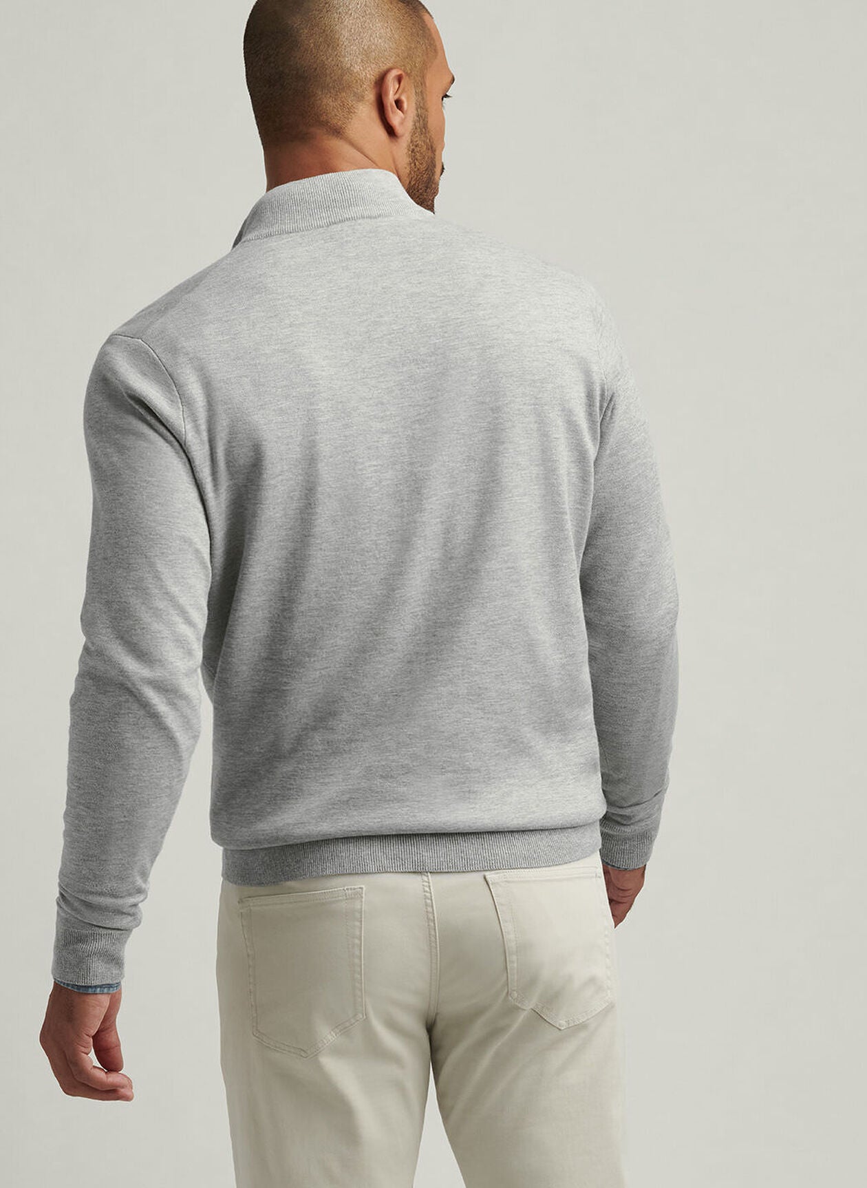 Peter Millar, The Coolspun Cotton Quarter-Zip Sweater