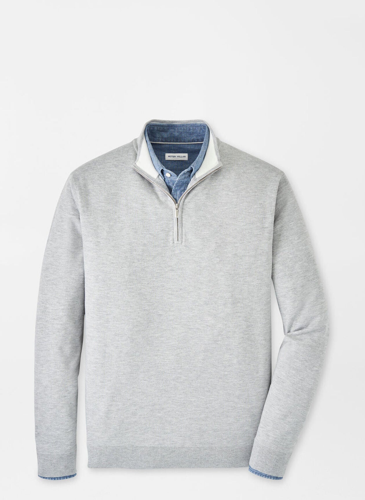 Peter Millar, The Coolspun Cotton Quarter-Zip Sweater