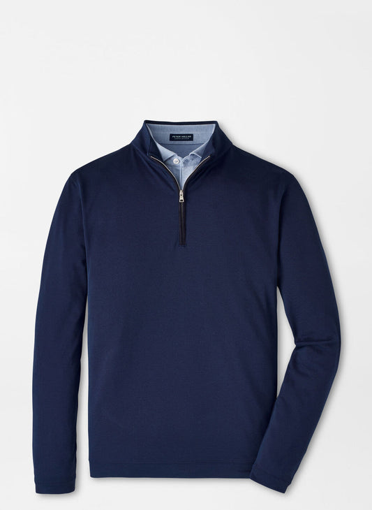 Peter Millar, The Albatross Cotton-Blend Pique Quarter-Zip