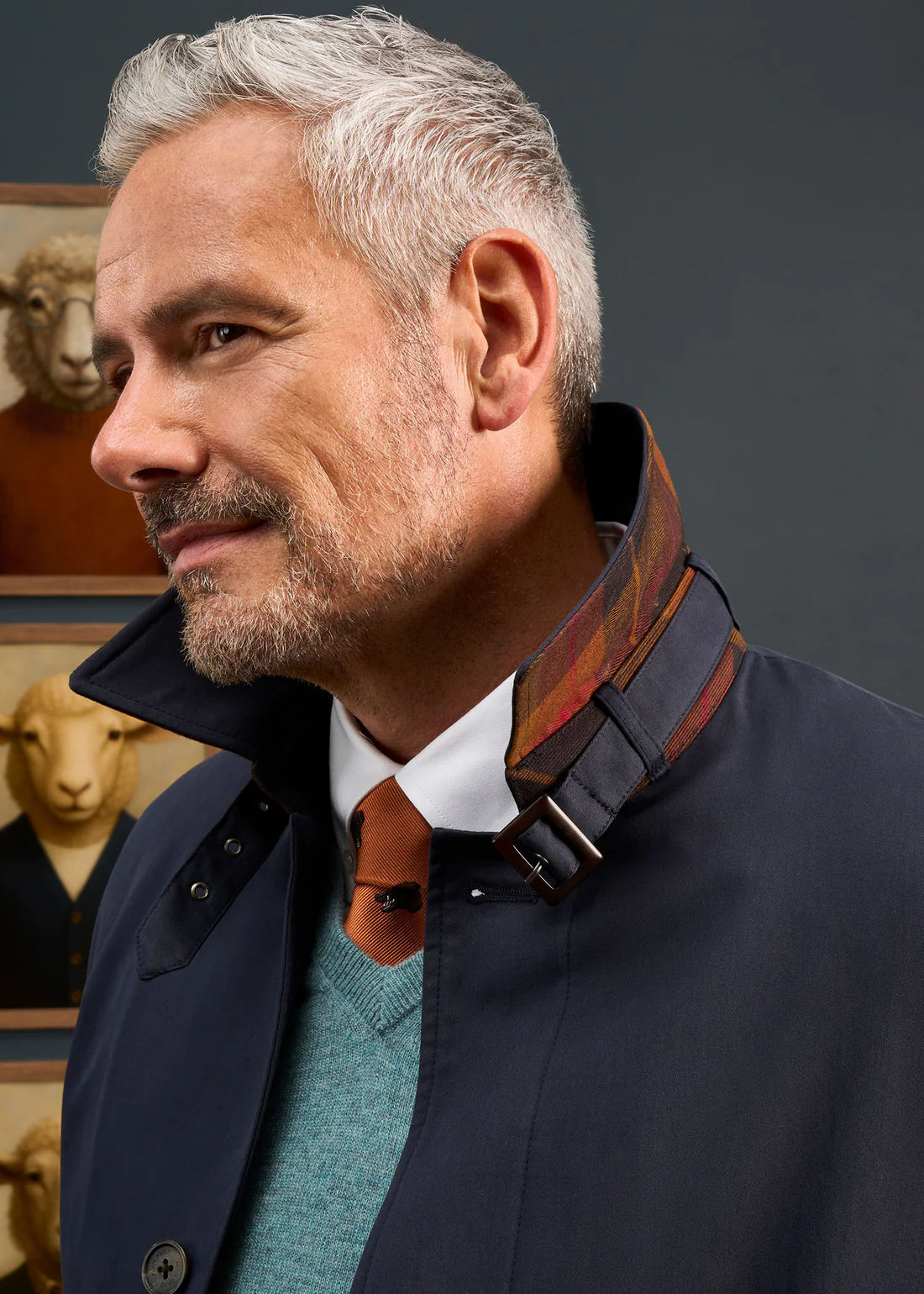 Alan Paine Mistfield Raincoat in
