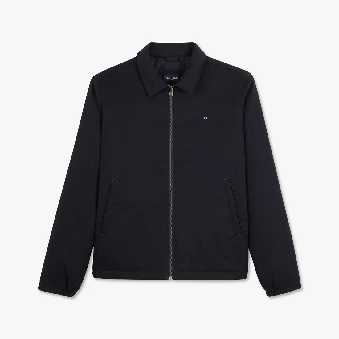 Eden Park Jackets & Coats, Dark blue jacket in cotton gabardine