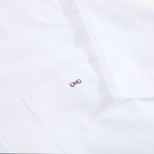 Eden Park Shirts - Short sleeved white cotton Classic Oxford