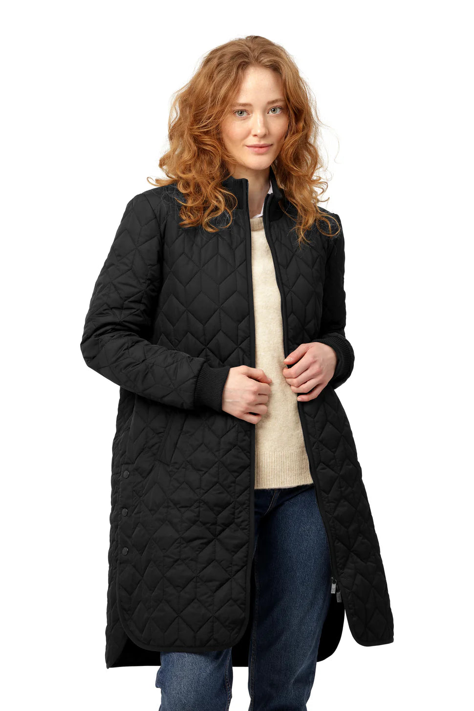 Ilse Jacobsen, Padded Quilt Coat - (Black)