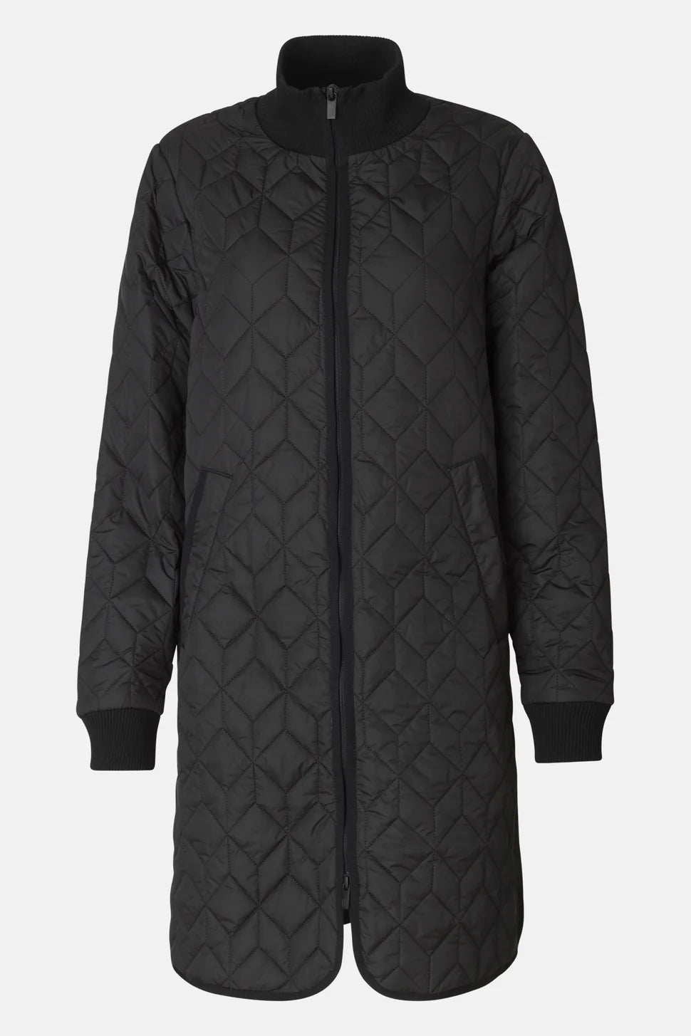 Ilse Jacobsen, Padded Quilt Coat - (Black)