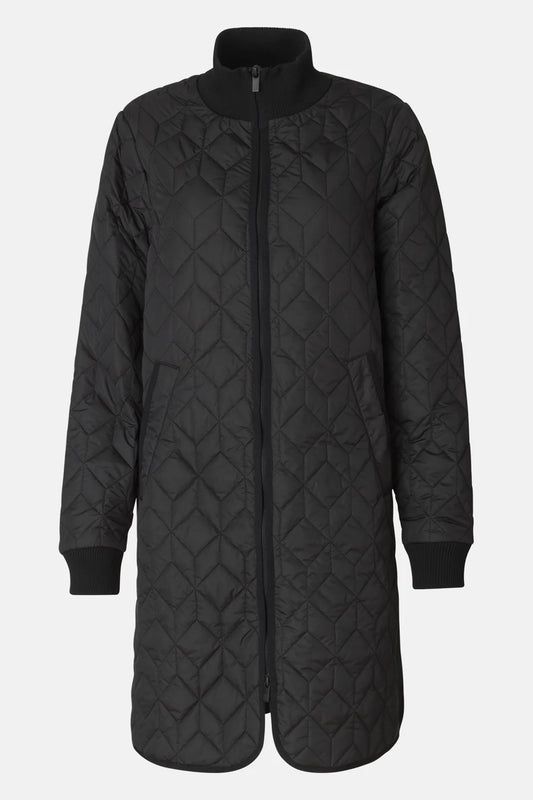 Ilse Jacobsen, Padded Quilt Coat - (Black)