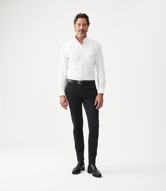 R.M. Williams Collins Button Down Shirt in White