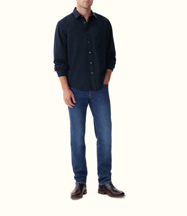 R.M. Williams, Classic Shirt - (Navy)