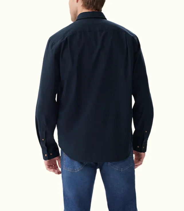 R.M. Williams, Classic Shirt - (Navy)