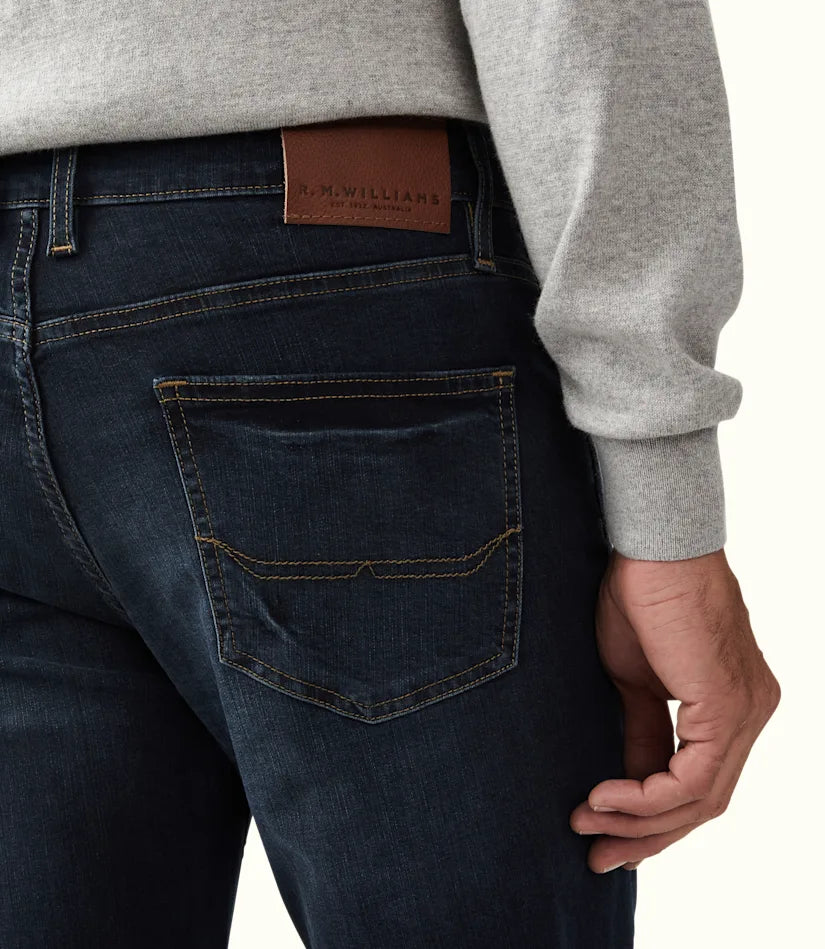 R.M. Williams, the Ramco Jean - Indigo