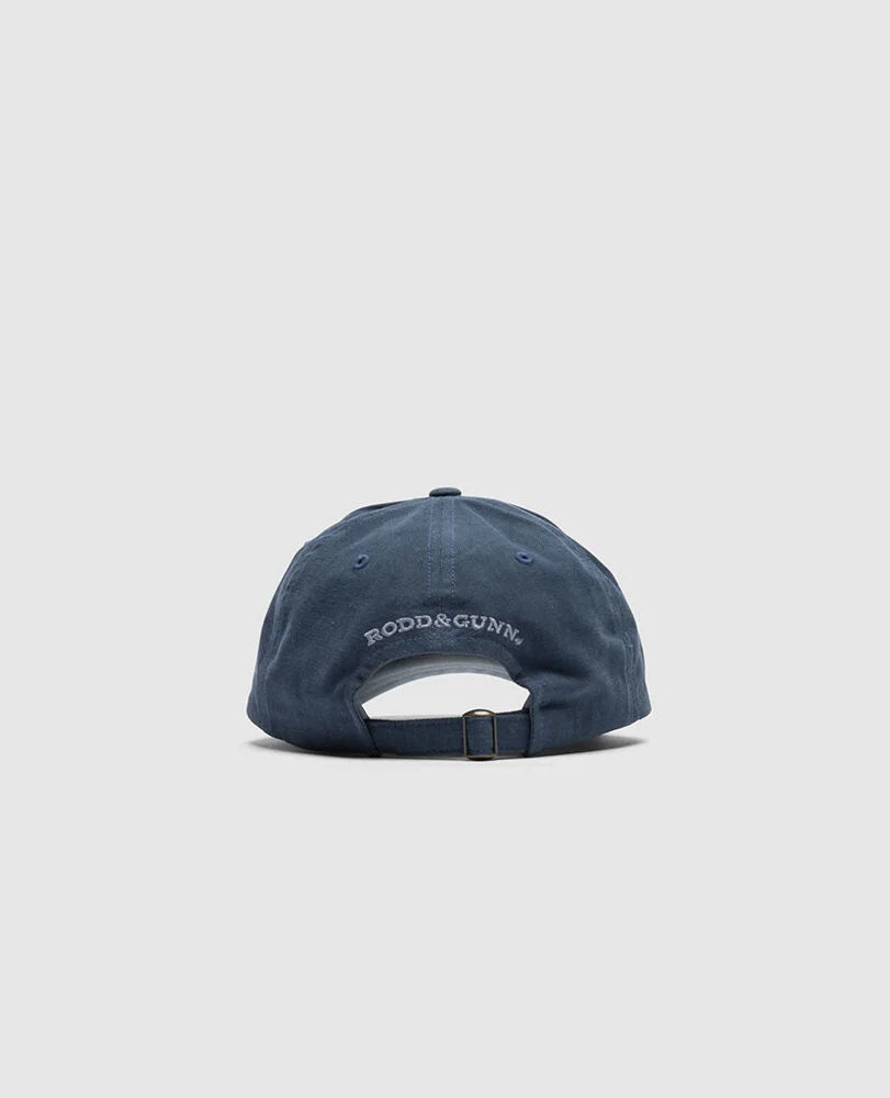 Rodd & Gunn, the Signature Cap in Aegean Blue Oxford