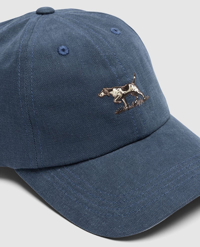 Rodd & Gunn, the Signature Cap in Aegean Blue Oxford