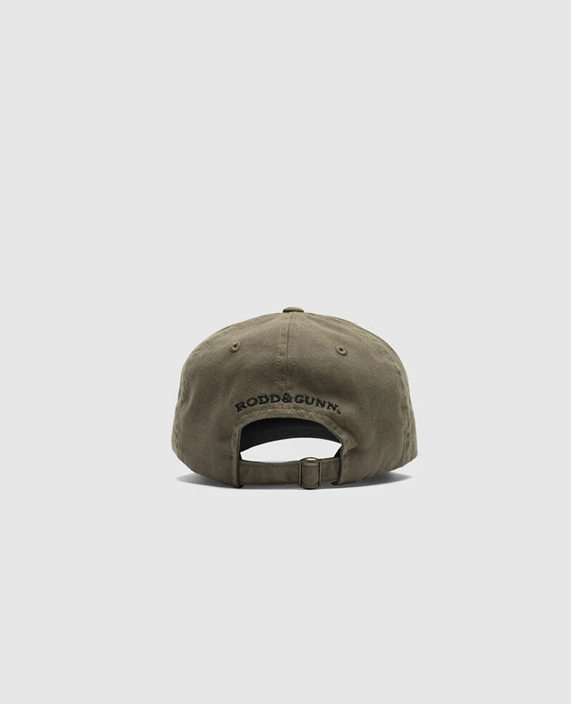 Rodd & Gunn, the Gunn Cap in Rifle Green Nero