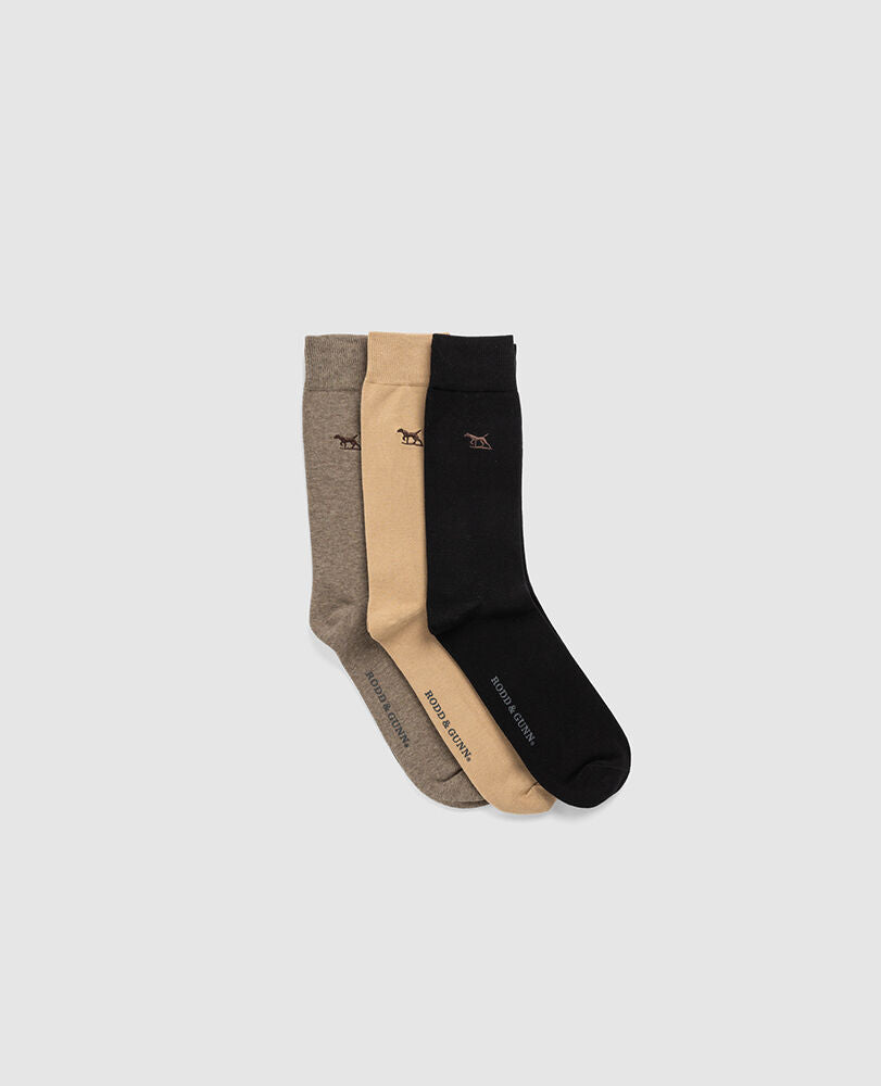 Rodd & Gunn, the Three on a Tree Sock in Assorted