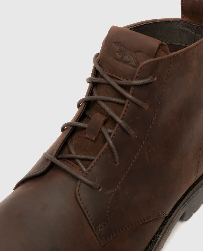 Rodd & Gunn, the Clearview Chukka Boot in Redwood