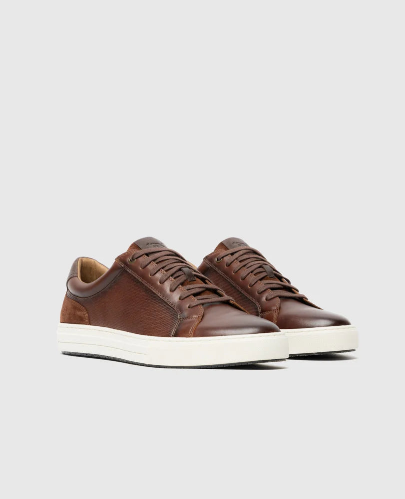 Rodd & Gunn, the Transit Sneaker in Chestnut