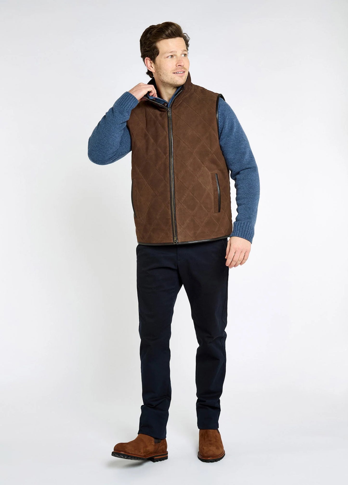 Dubarry Mens Jackets & Coats, Bellamont in 52 Walnut