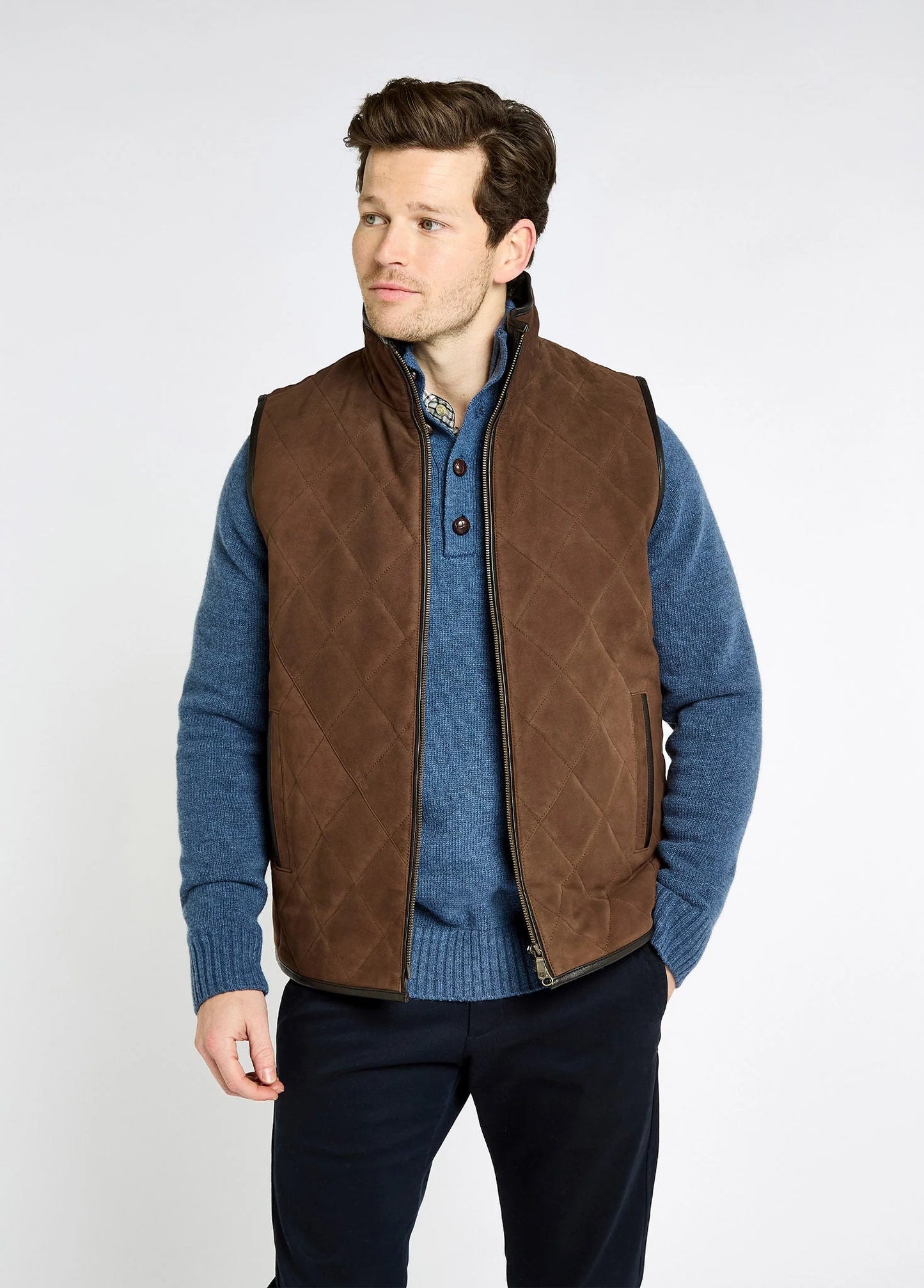 Dubarry Mens Jackets & Coats, Bellamont in 52 Walnut