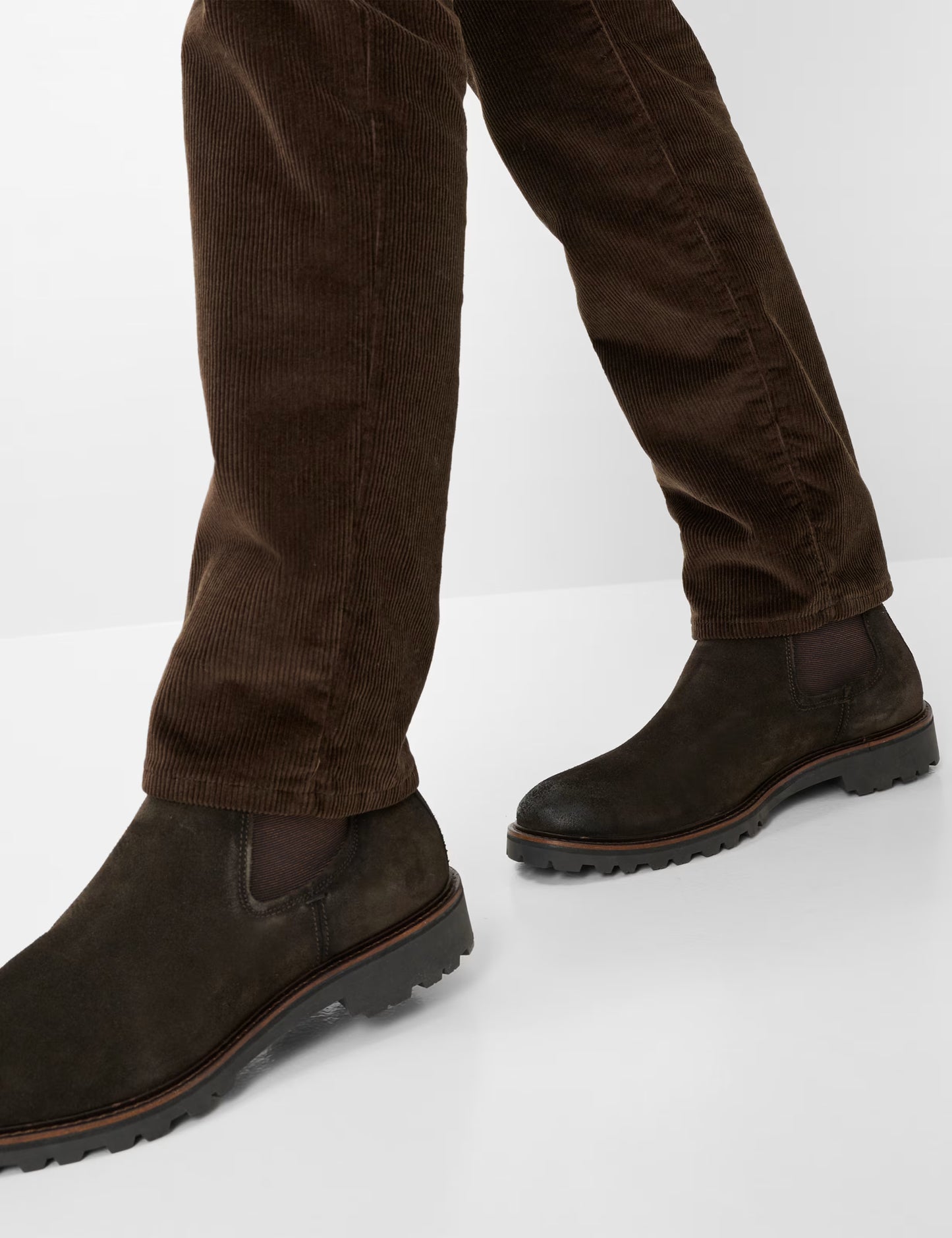 Brax Mens Jeans, Mythos Flex Cords in Nougat