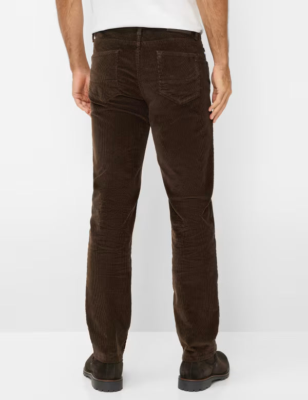 Brax Mens Jeans, Mythos Flex Cords in Nougat
