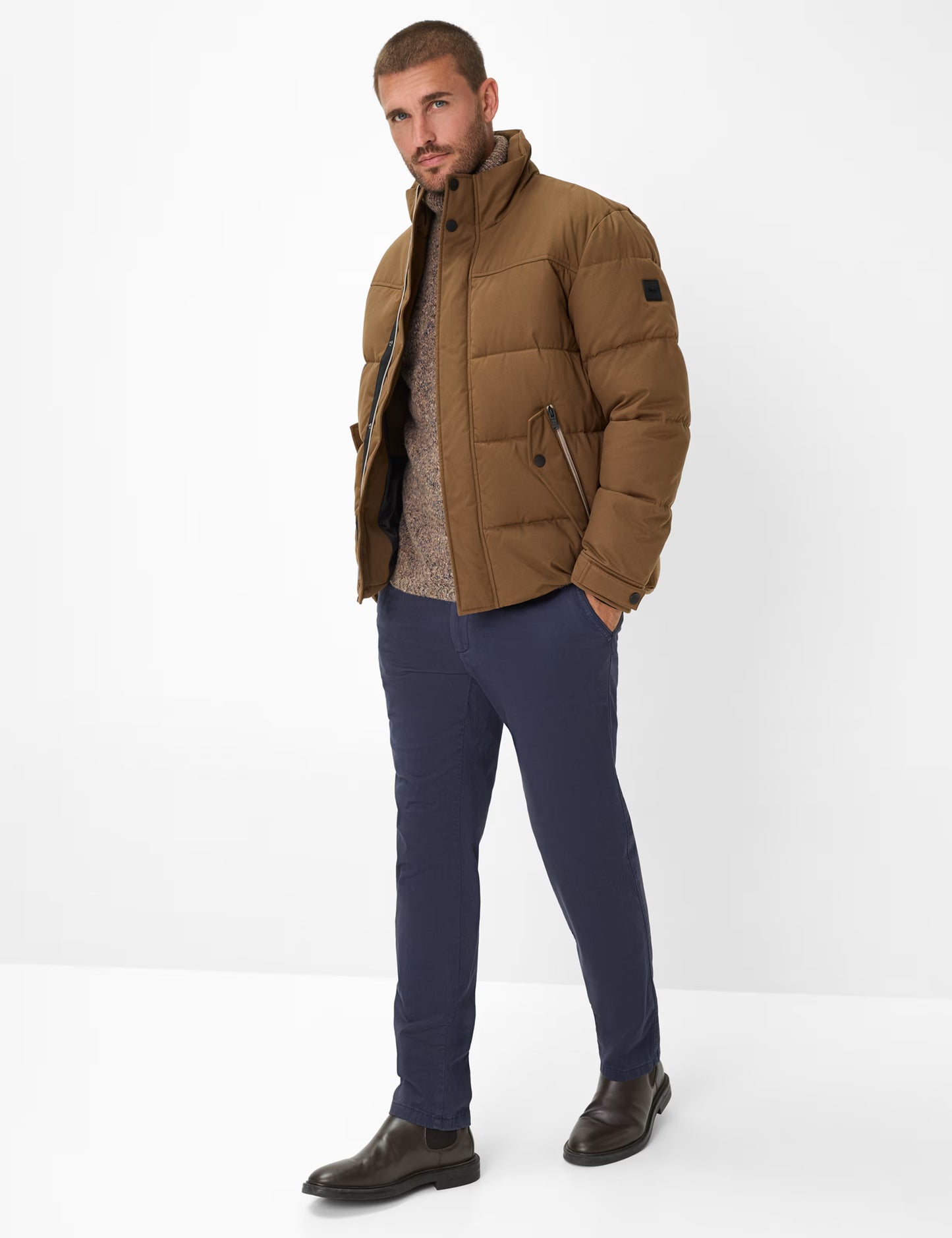 Brax Mens Chinos, Fabio - Triplestone