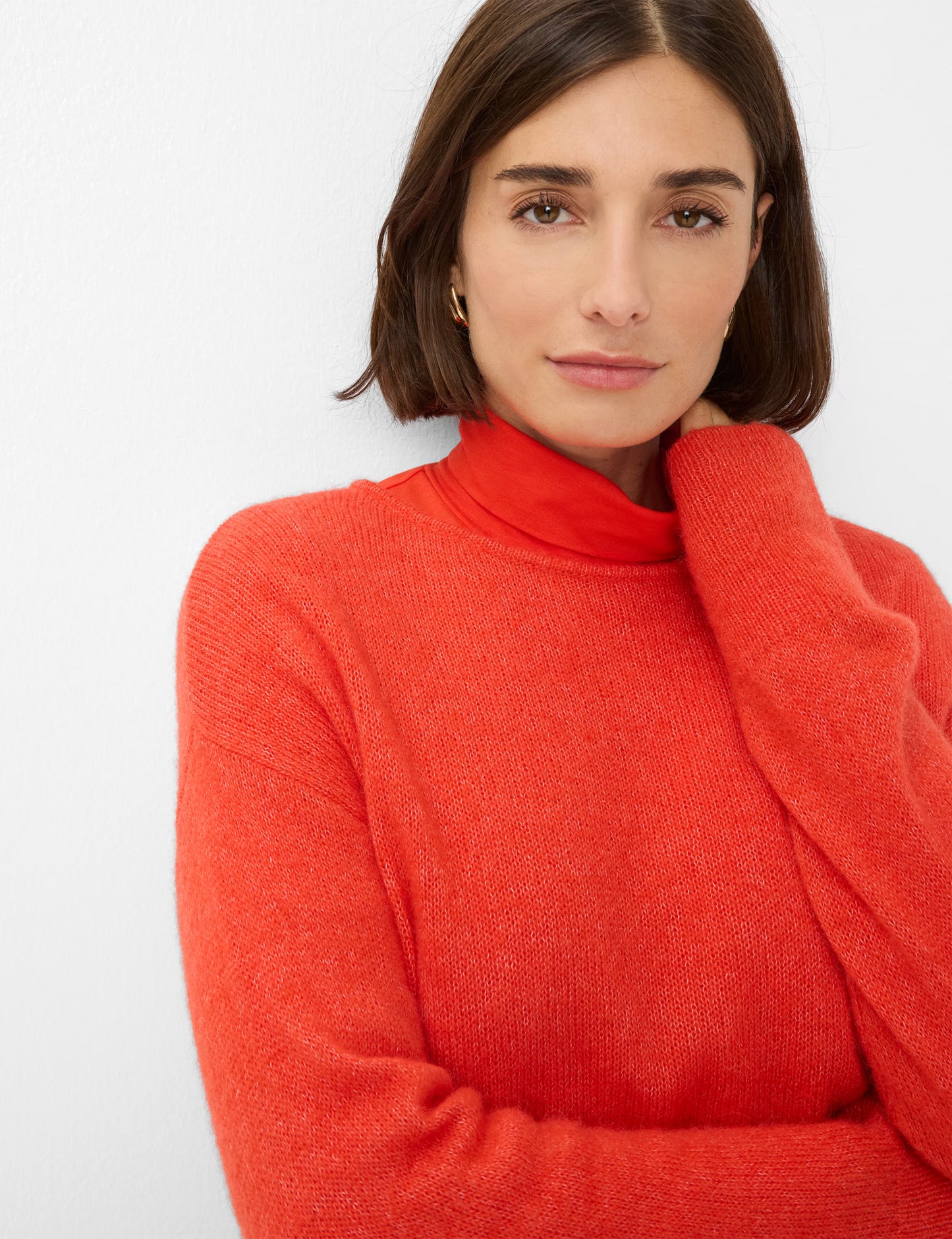Brax Ladies, Knitwear, the Lisa in Mandarin 48