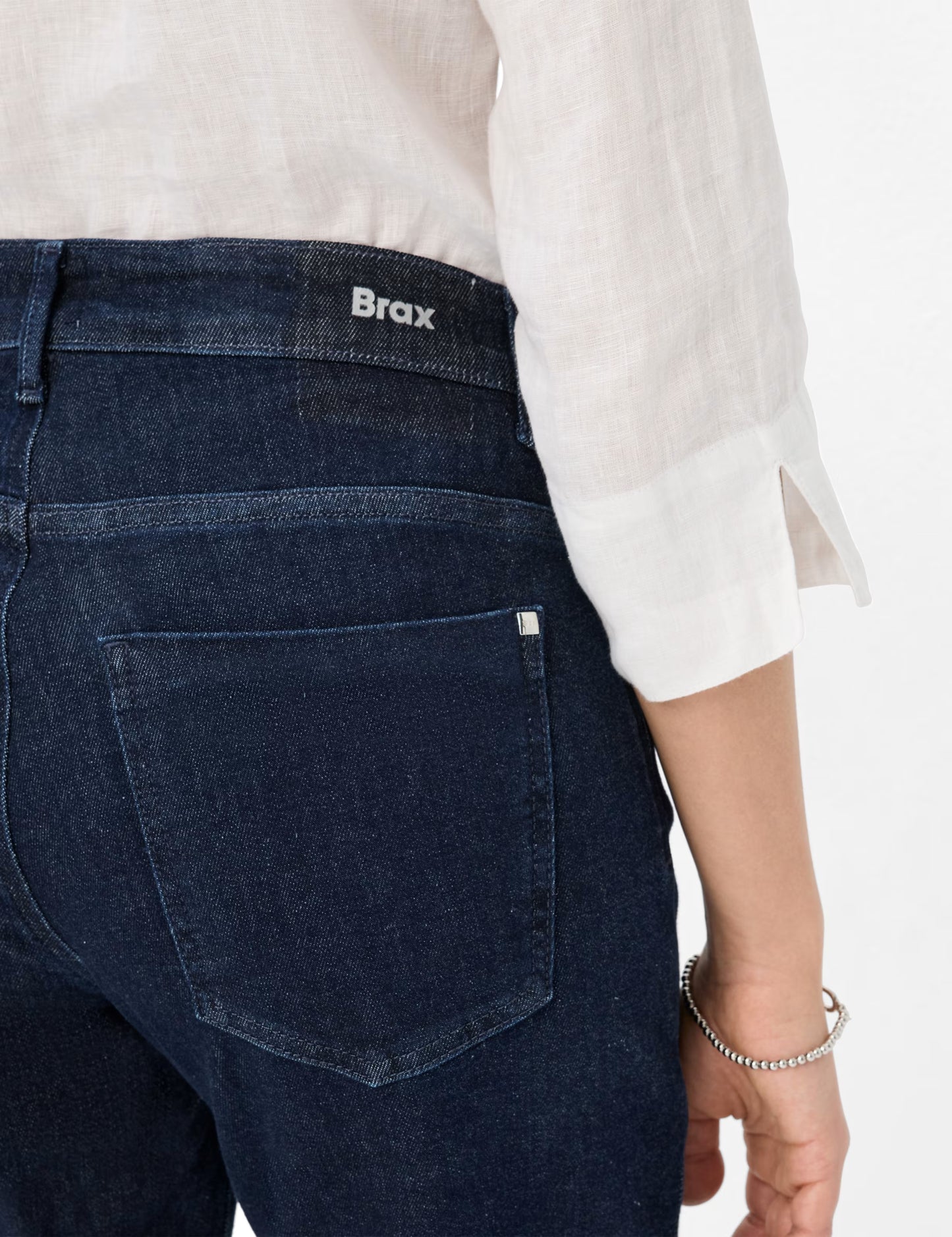 Brax Ladies, Jeans, the Maine in Clean dark Blue 22