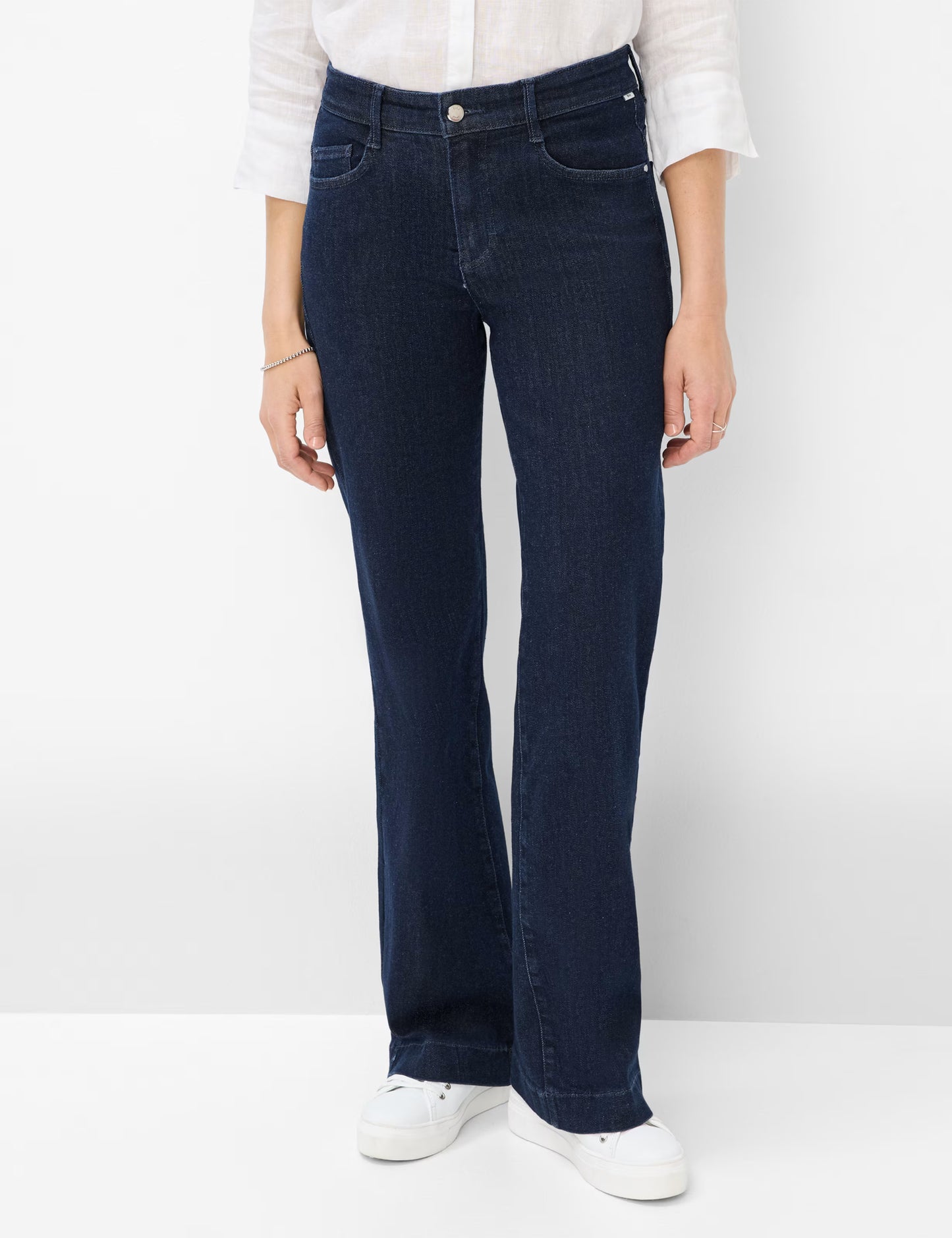 Brax Ladies, Jeans, the Maine in Clean dark Blue 22