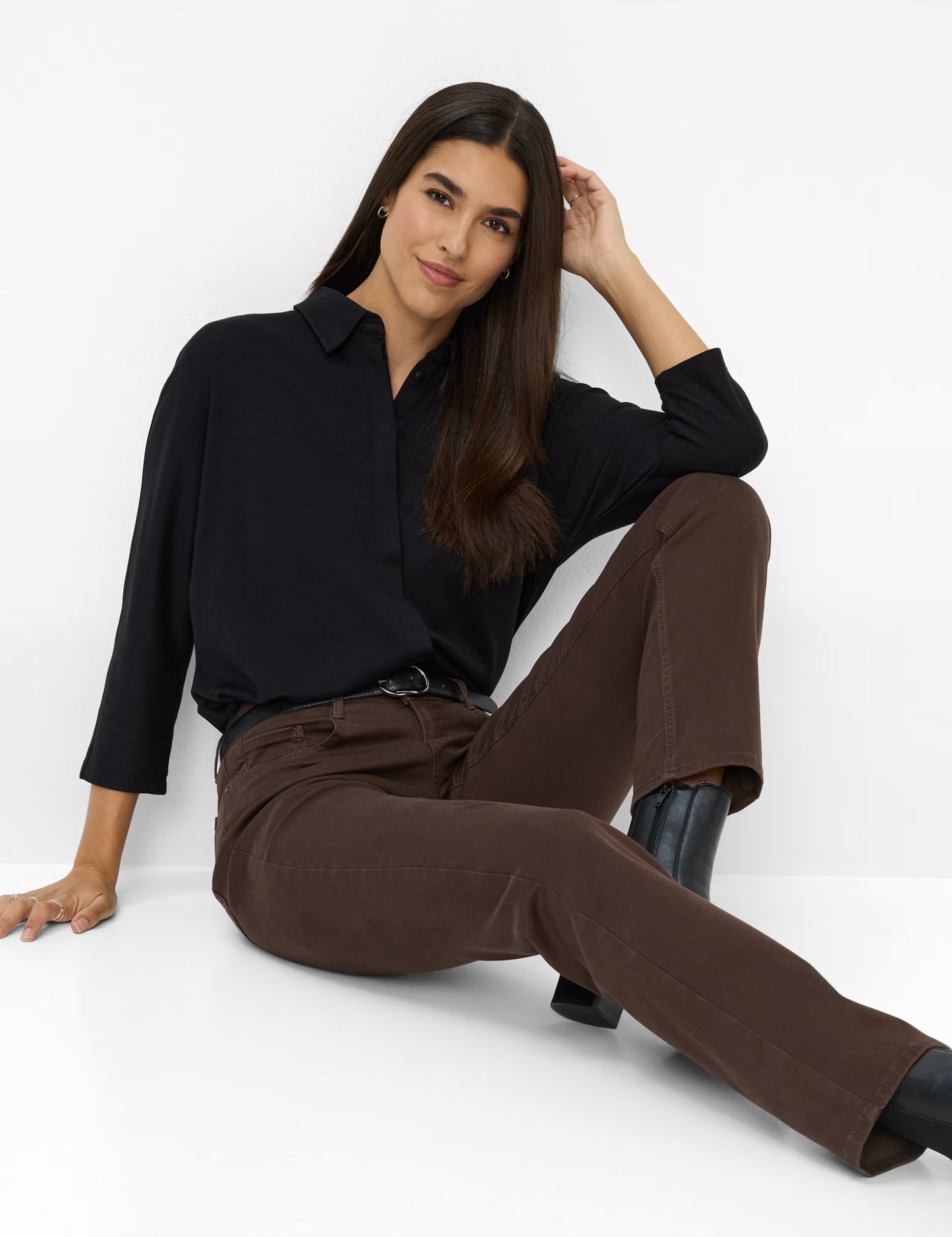 Brax Ladies, Jeans, the Mary in Dark Chocolate 50