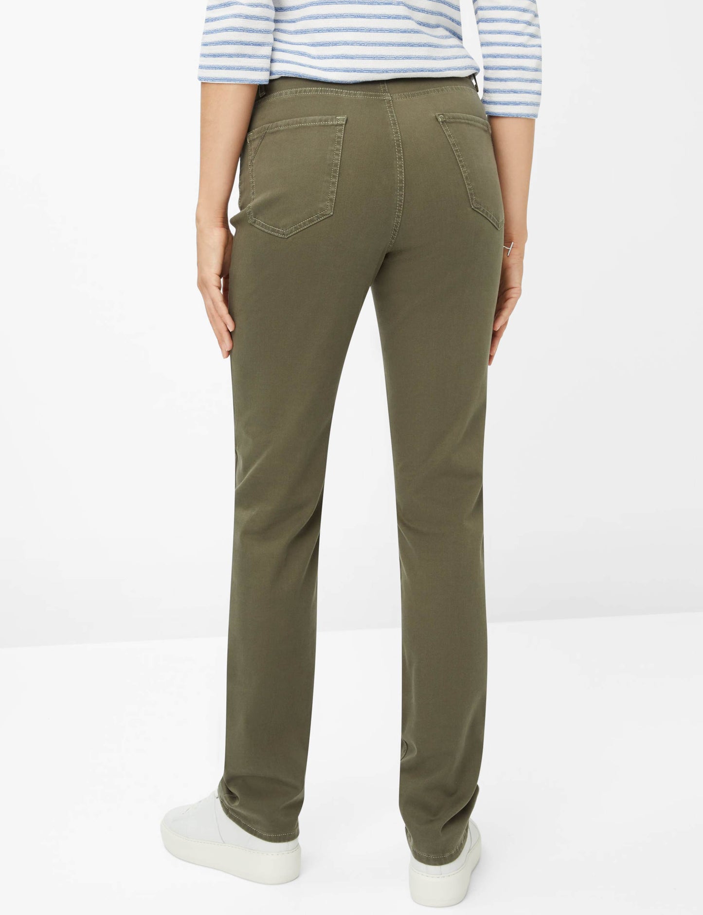 Brax Trousers, Mary - (Khaki-30)