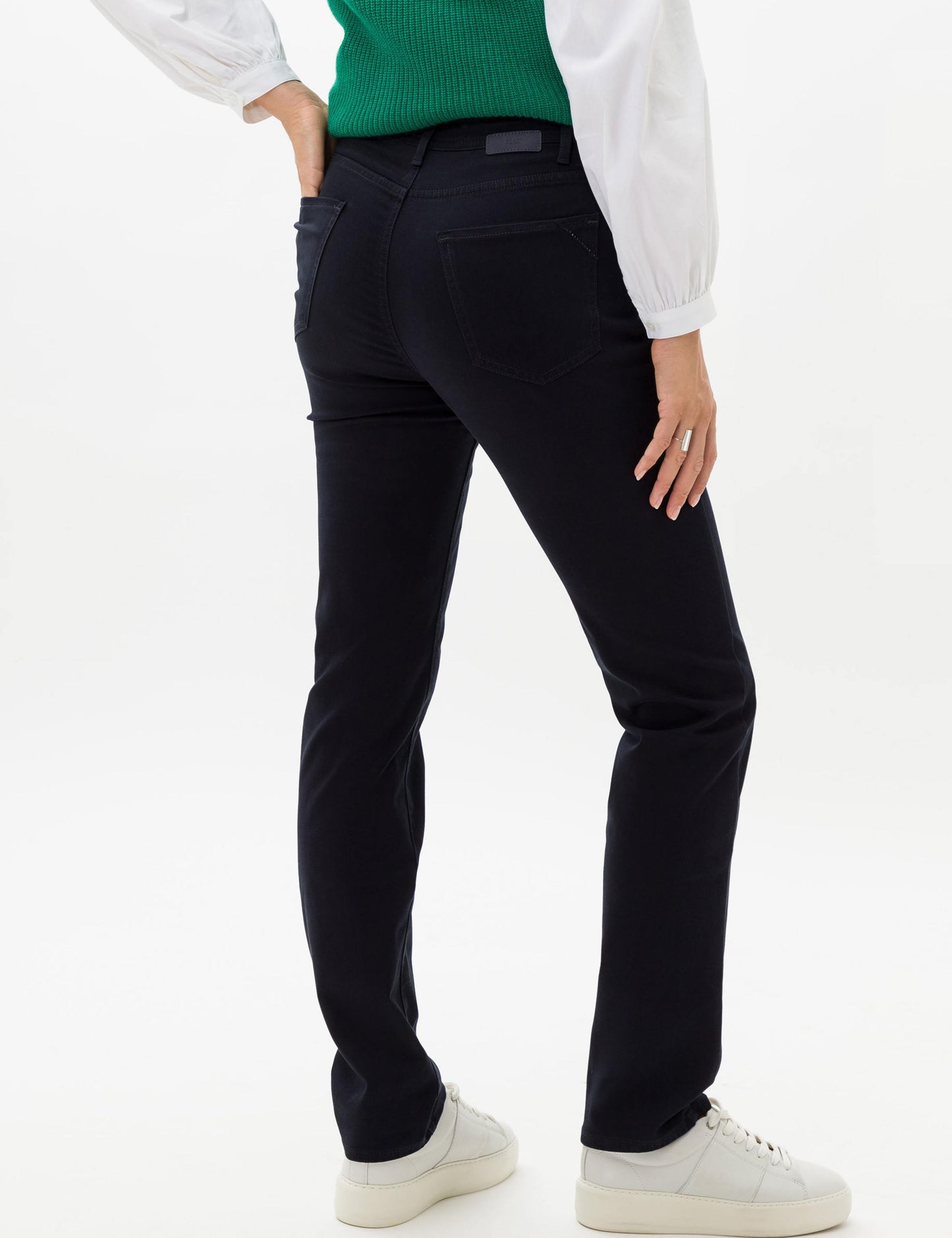 Brax Trousers, Mary - (Navy-22)