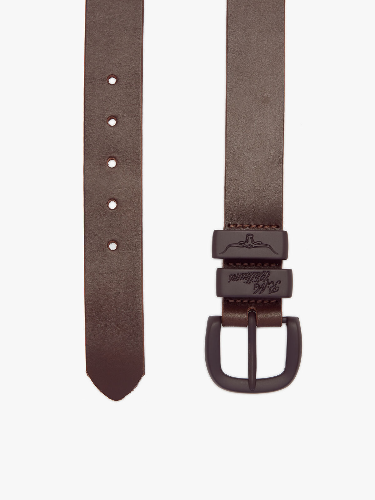 R.M. Williams, the Drover Belt in Chocolate