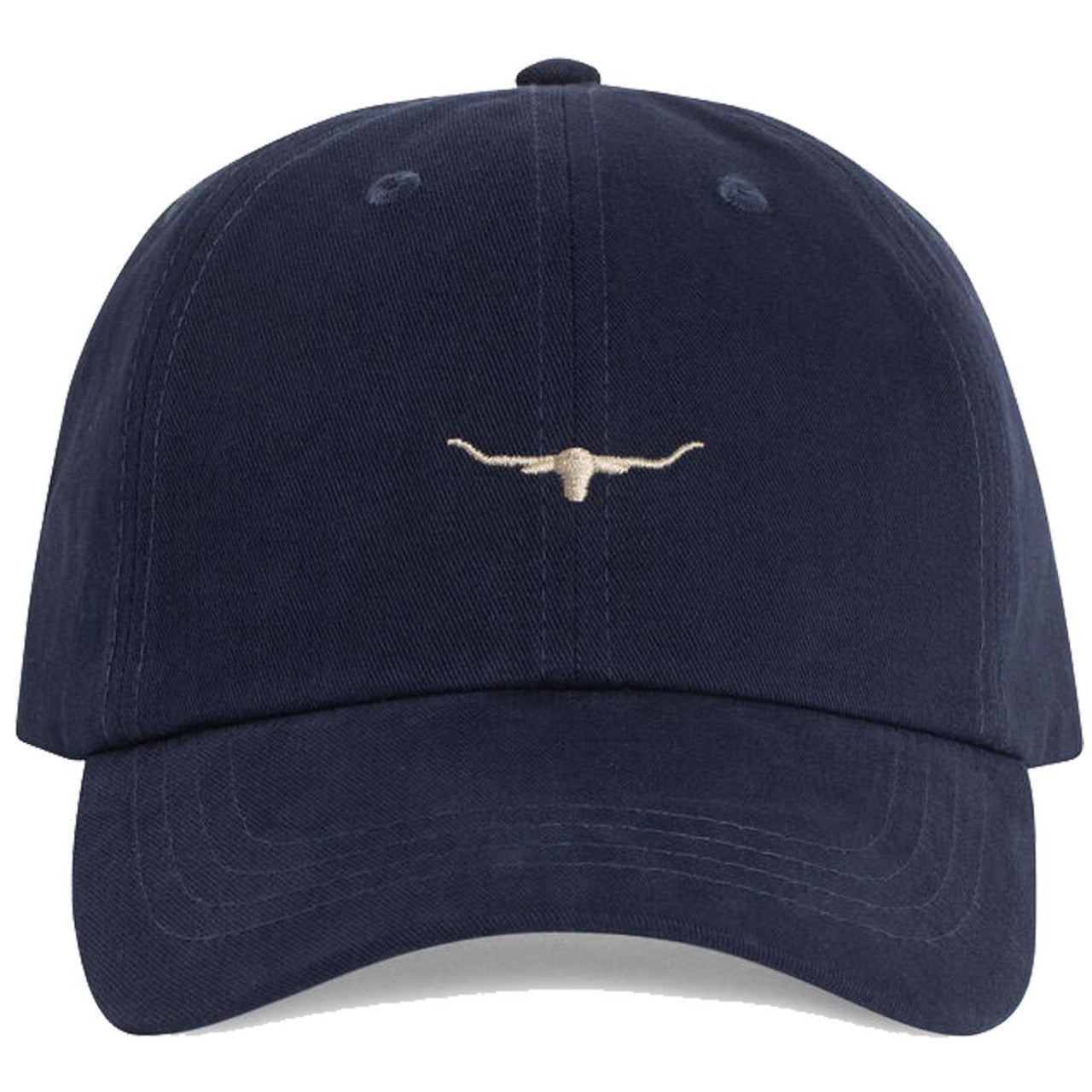 R.M. Williams Mini Longhorn Twill Cap in Blue Wash