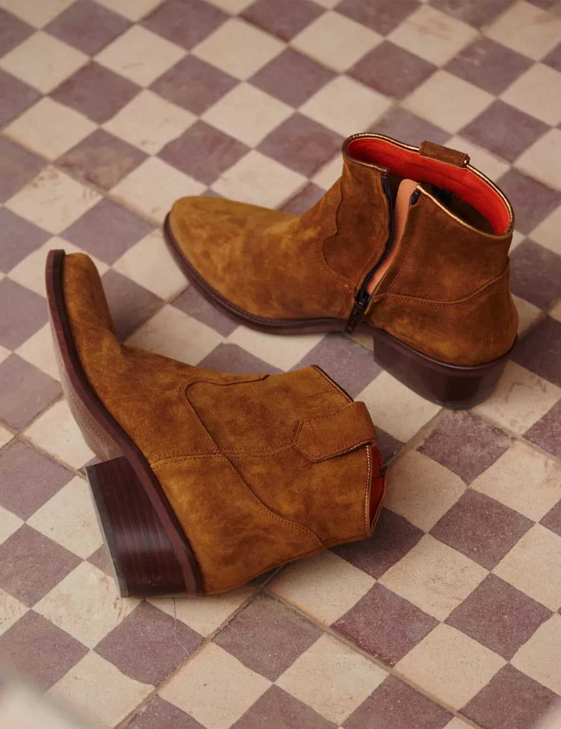 Penelope Chilvers, Footwear, the 100% Suede Cassidy Cowboy