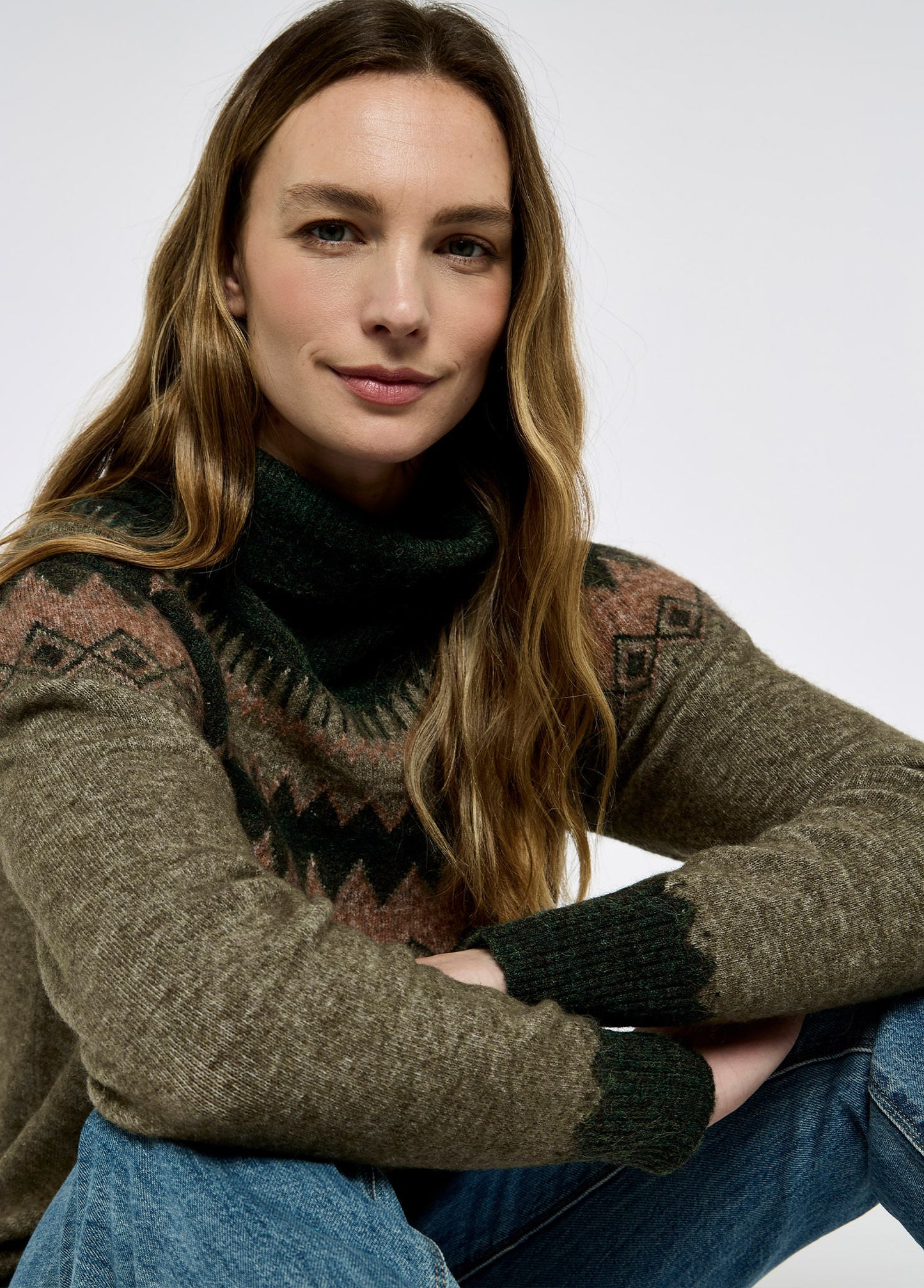 Dubarry Ladies, the Devlin - Olive Multi