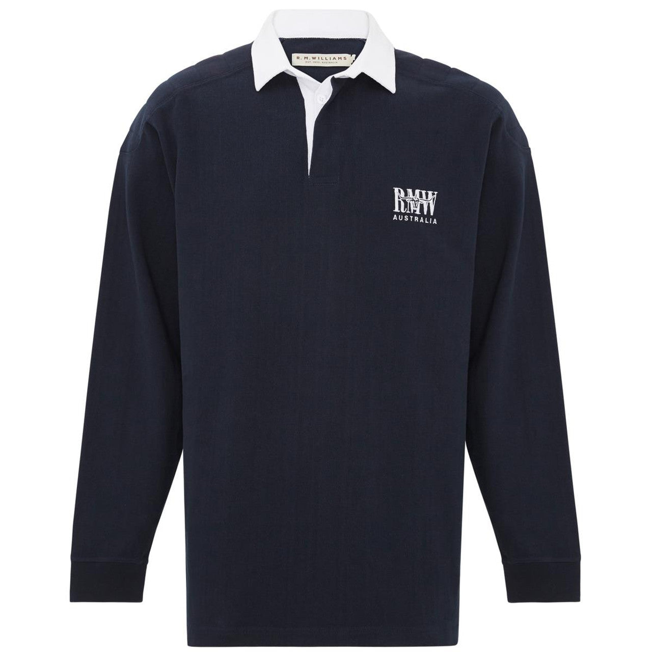 R.M. Williams Classic RMW Rugby in Navy